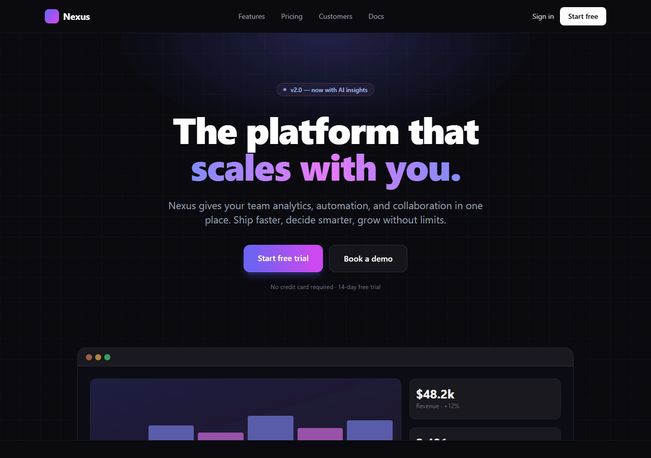 Modern SaaS